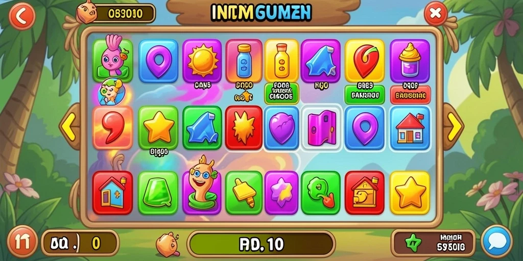 Screenshot 1: Tampilan awal permainan yang menarik.