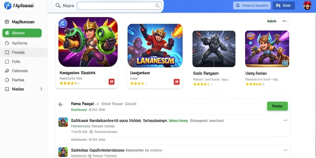 Tangkapan layar menampilkan permainan yang penuh warna dan menarik.