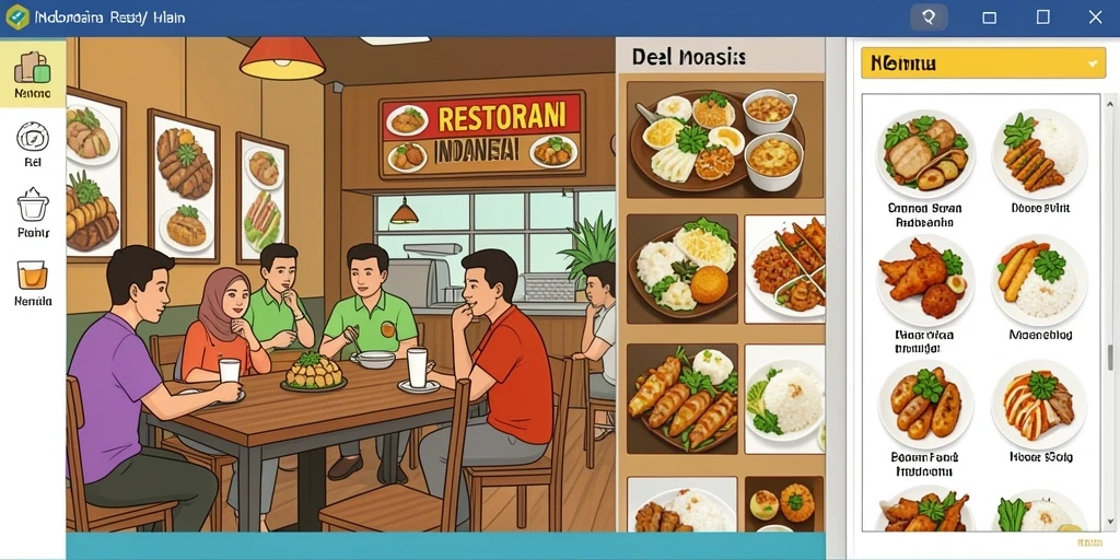 Tampilan antarmuka pengguna yang menarik dan ramah.