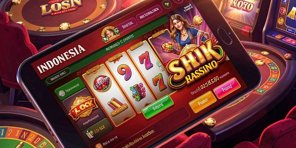 Tampilan awal KINGSLOT yang menarik dan penuh warna.