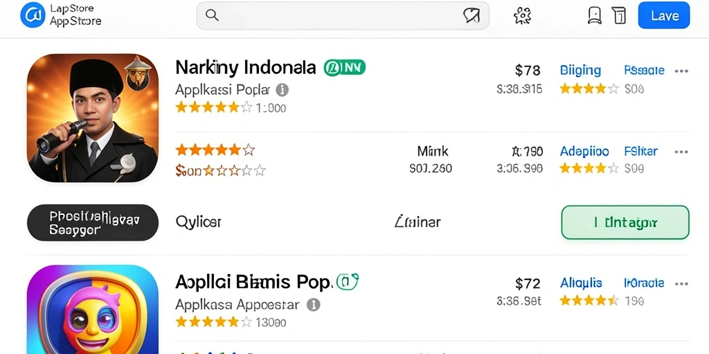 Tampilan awal LATOTO yang mengesankan dan menarik.