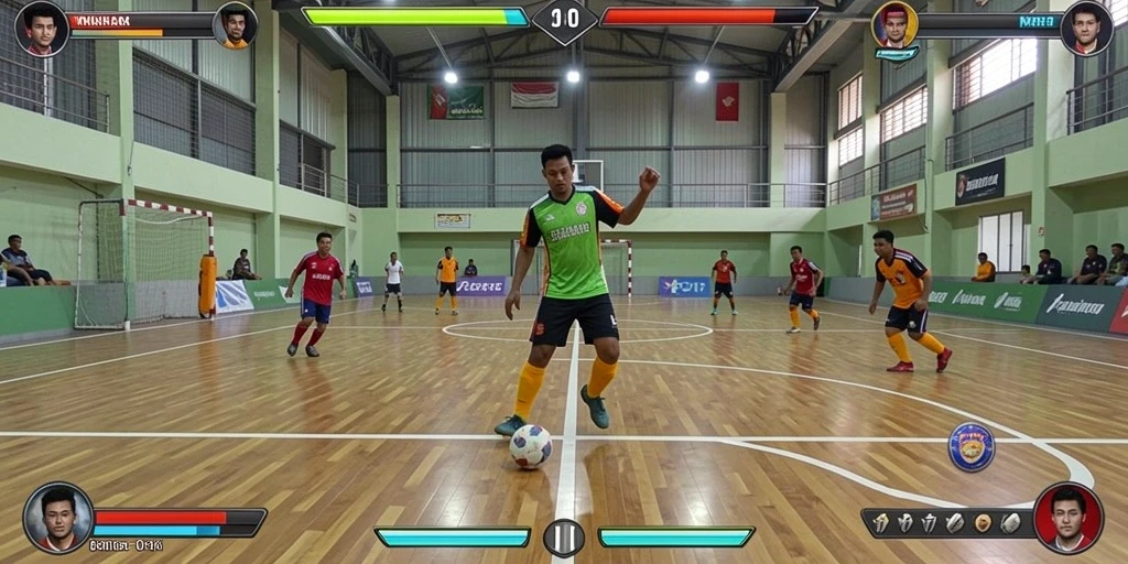 Screenshot menunjukkan tampilan utama permainan dengan grafis yang menarik.
