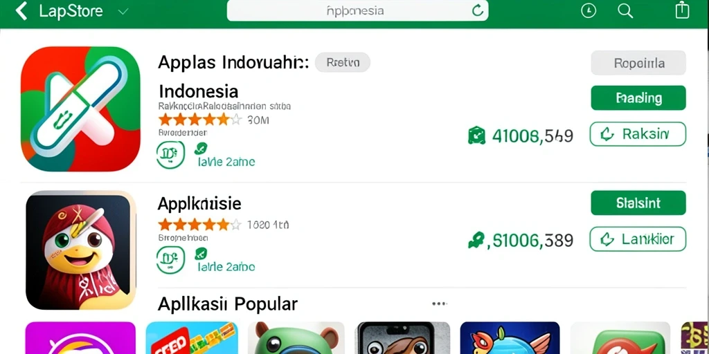 Tampilan menu utama yang sederhana dan intuitif.