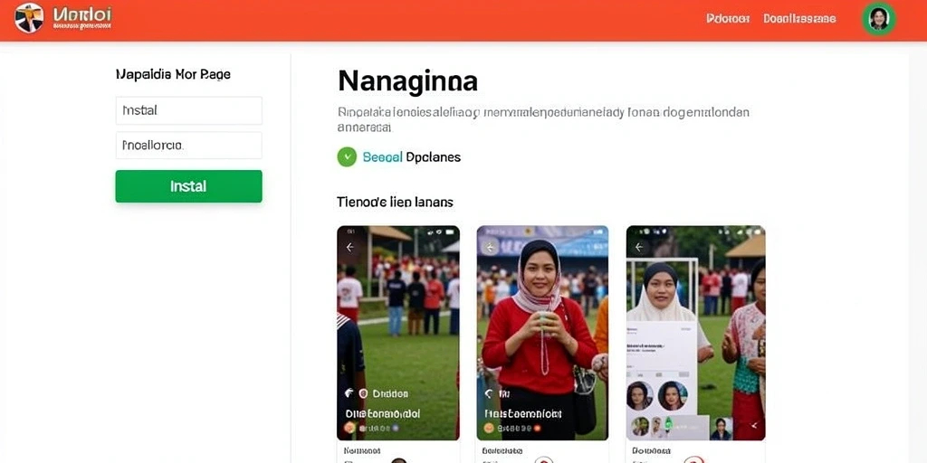 Tampilkan karakter utama yang siap beraksi.