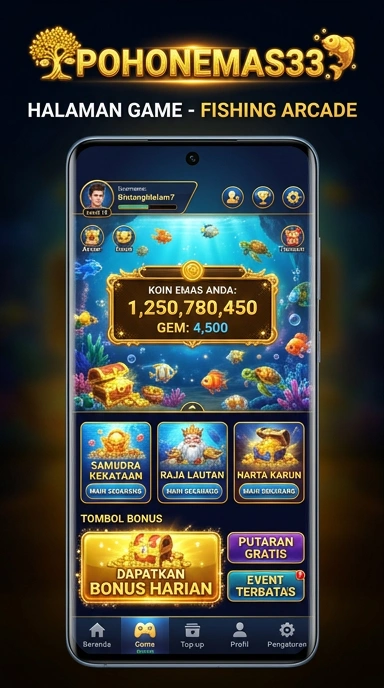 Cuplikan layar menu unduhan pohonemas33 untuk perangkat Android
